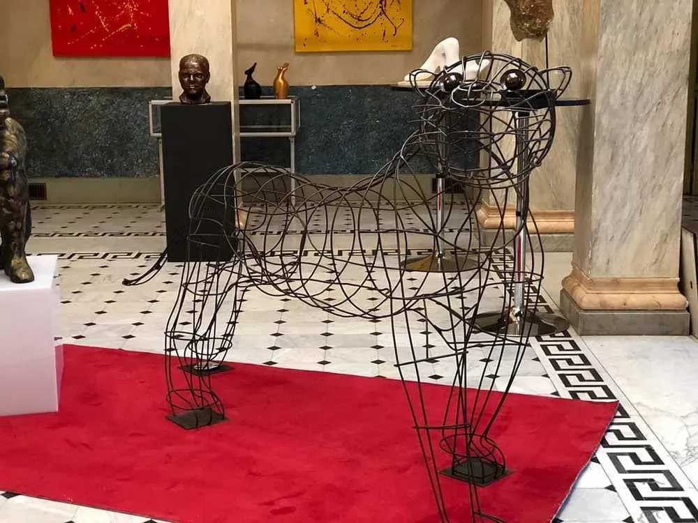 Sculpture en acier à Draguignan