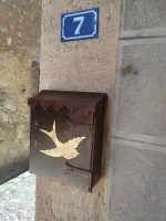 Fermeture de boîte aux lettres avec serrure en laitonwebp